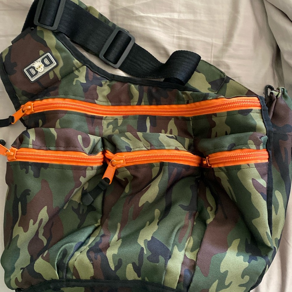 Camo diaper dude diaper bag